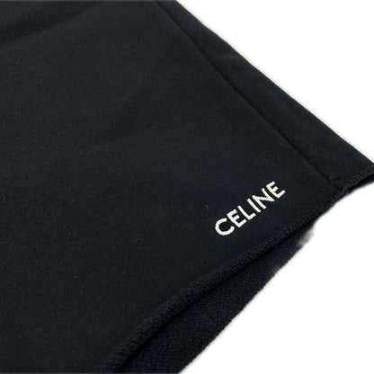 CELINE セリーヌ 2Z063670Q コットンフリース ロゴ ショートパンツ ボトムス