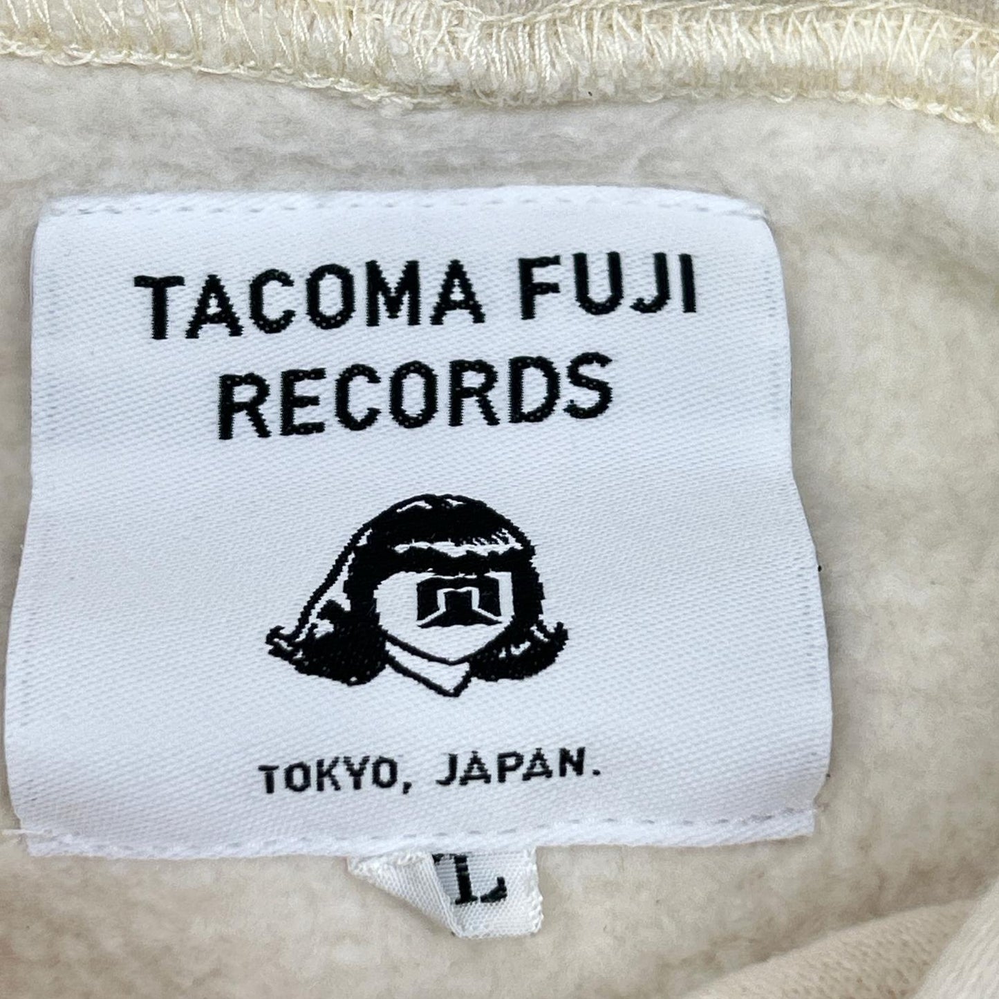 TACOMA FUJI RECORDS タコマフジレコード アイボリー COFFEE POWER HOOODIE パーカー トップス