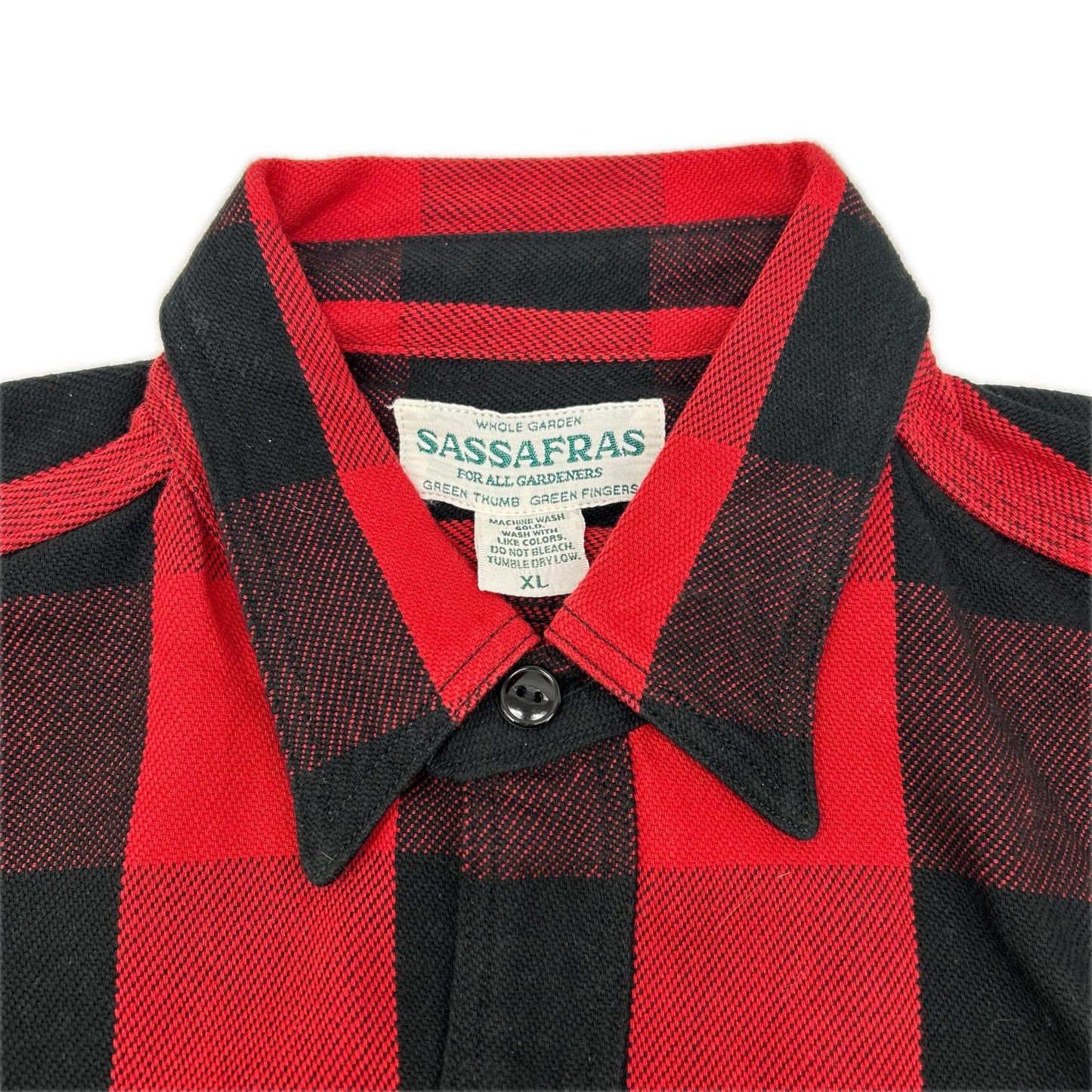 SASSAFRAS ササフラス SF-232061 レッド GARDENER SHIRT シャツ トップス