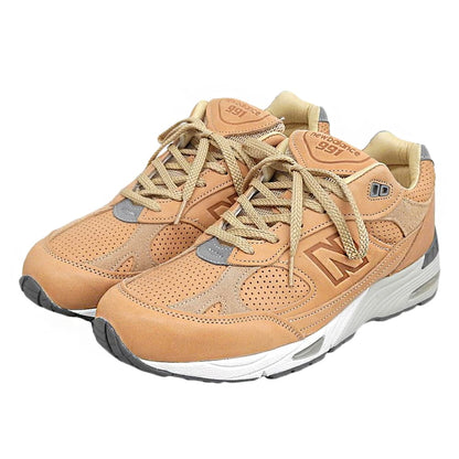 NEW BALANCE ニューバランス 美品 TAN タン スニーカー シューズ メンズ ベージュ系 10 1/2D M991VT シューズ