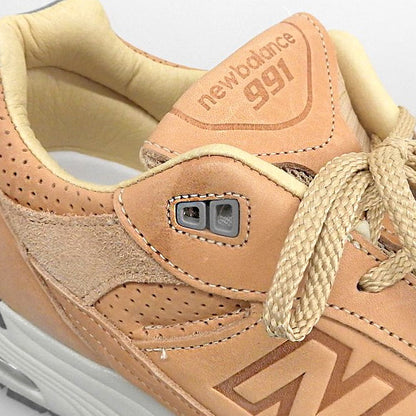 NEW BALANCE ニューバランス 美品 TAN タン スニーカー シューズ メンズ ベージュ系 10 1/2D M991VT シューズ