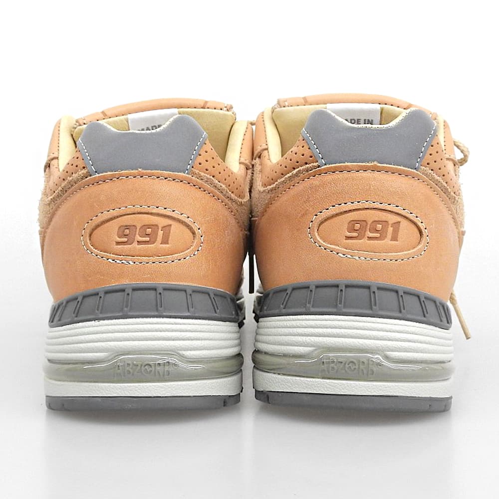NEW BALANCE ニューバランス 美品 TAN タン スニーカー シューズ メンズ ベージュ系 10 1/2D M991VT シューズ