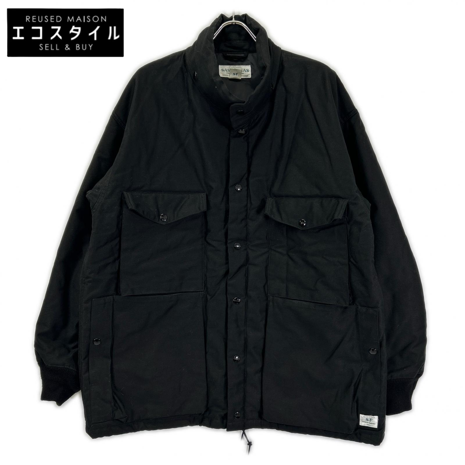 SASSAFRAS ササフラス ブラック D/C Armor Breaker 中綿 ジャケット ジャケット