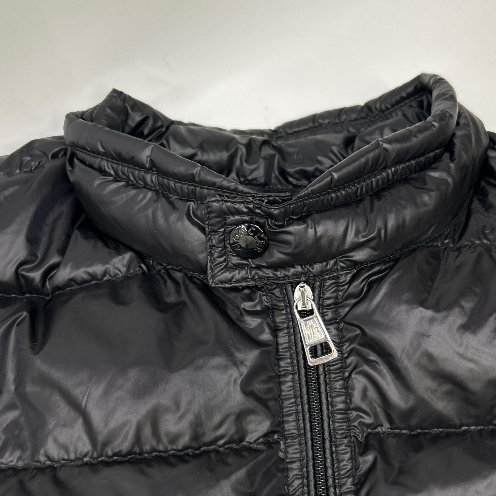 MONCLER モンクレール 19年 ブラック GUI ギュイ ダウンベスト ジャケット