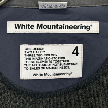 WHITE MOUNTAINEERING ホワイトマウンテニアリング WM2173512 グレー GORE-TEX INFINIUM パッチワークボア ジャケット ジャケット