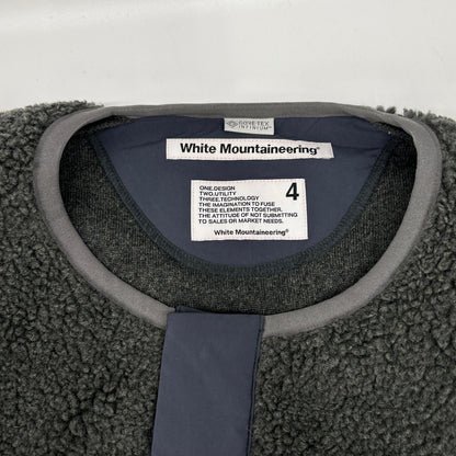 WHITE MOUNTAINEERING ホワイトマウンテニアリング WM2173512 グレー GORE-TEX INFINIUM パッチワークボア ジャケット ジャケット
