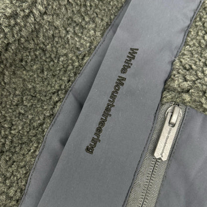 WHITE MOUNTAINEERING ホワイトマウンテニアリング WM2173512 グレー GORE-TEX INFINIUM パッチワークボア ジャケット ジャケット
