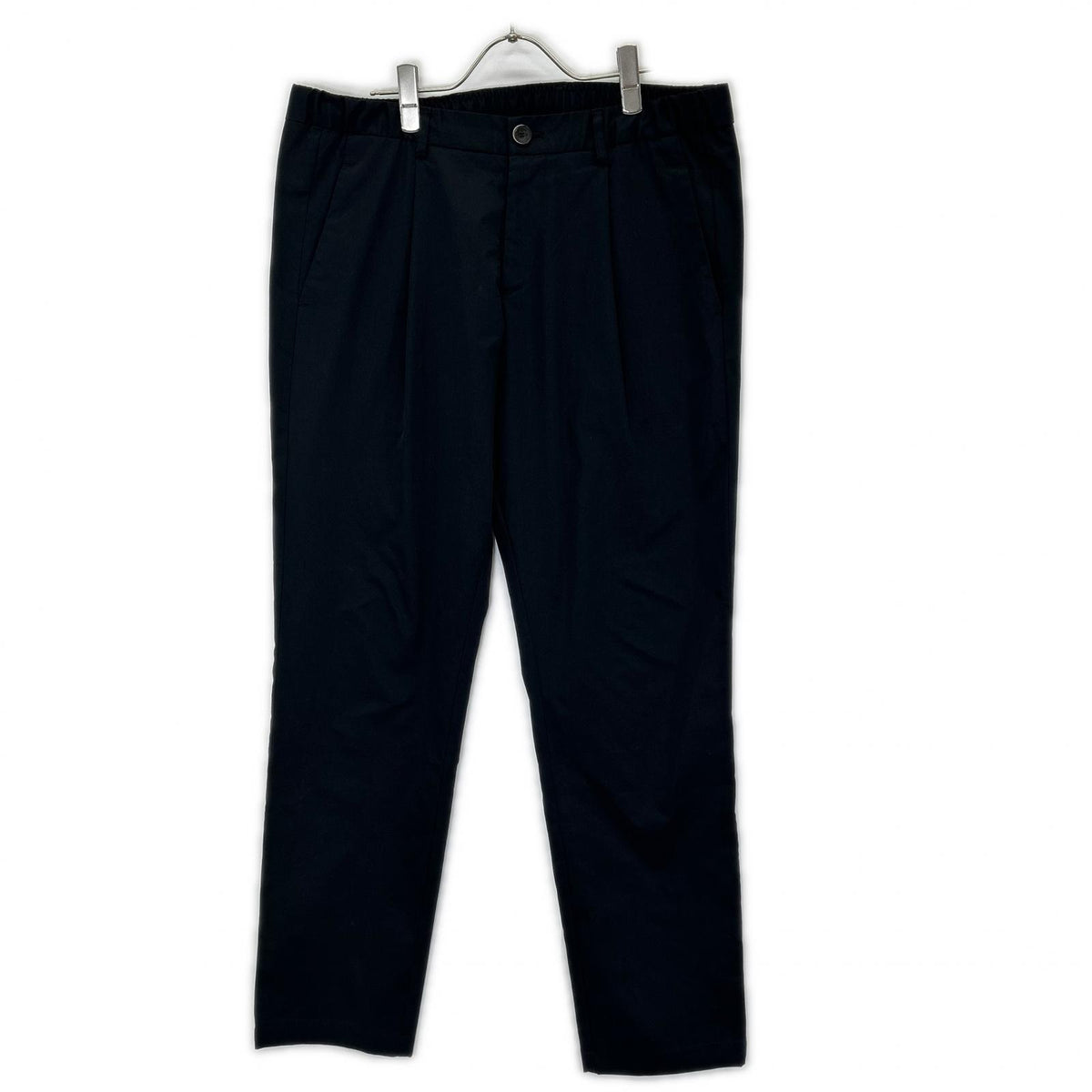 HERNO Herno PT000015U Black Polyester Slacks Bottoms