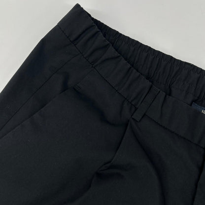 HERNO Herno PT000015U Black Polyester Slacks Bottoms