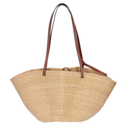 LOEWE ロエベ 【美品】エレファントグラス＆カーフ シェル バスケットバッグ ハンドバッグ