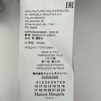 Maison margiela メゾンマルジェラ 20年製 S30GU0141 ネイビー Vネックニット 切替 スウェット トップス