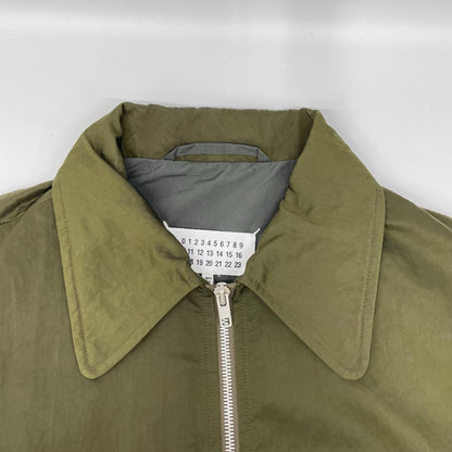 Maison margiela メゾンマルジェラ 19年製 S50AM0371 カーキ ナイロンジップジャケット ジャケット