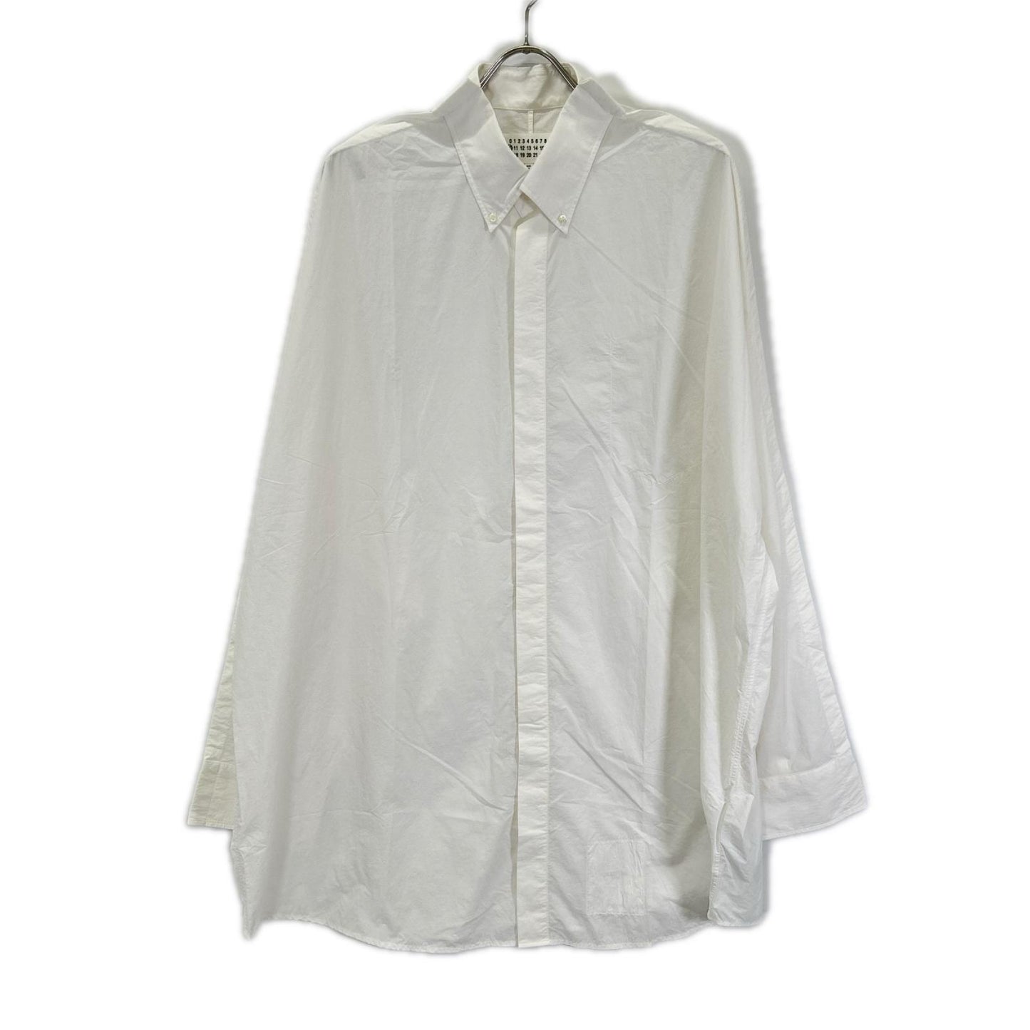 Maison margiela メゾンマルジェラ 20年製 S50DL0436 ホワイト オーバーフィット シャツ トップス