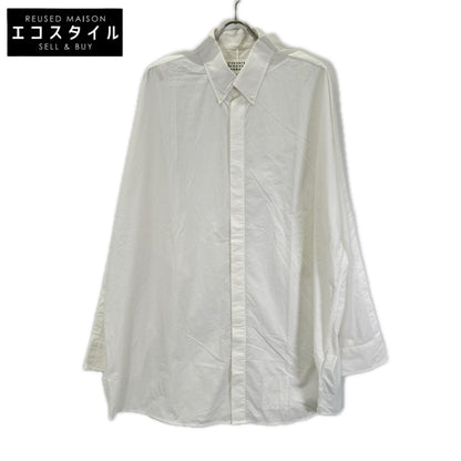 Maison margiela メゾンマルジェラ 20年製 S50DL0436 ホワイト オーバーフィット シャツ トップス