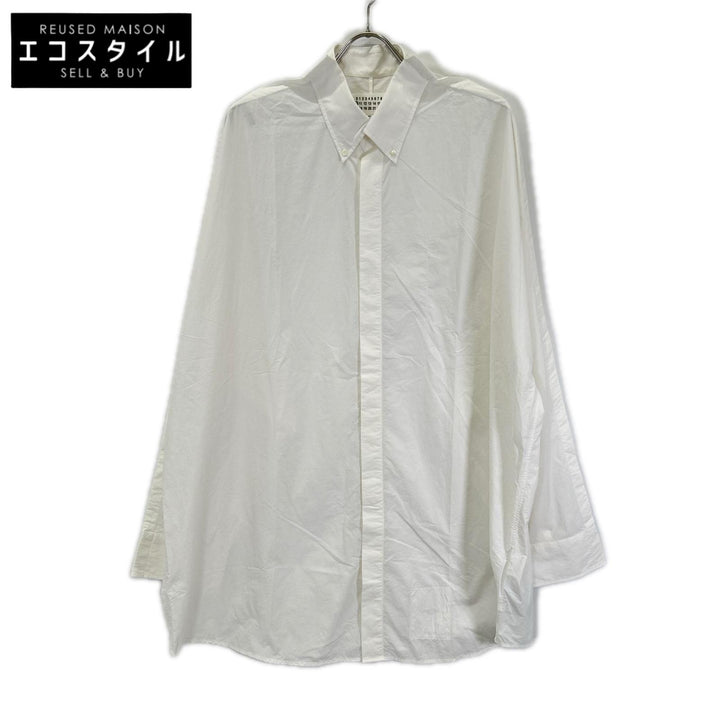 Maison margiela メゾンマルジェラ 20年製 S50DL0436 ホワイト オーバーフィット シャツ トップス