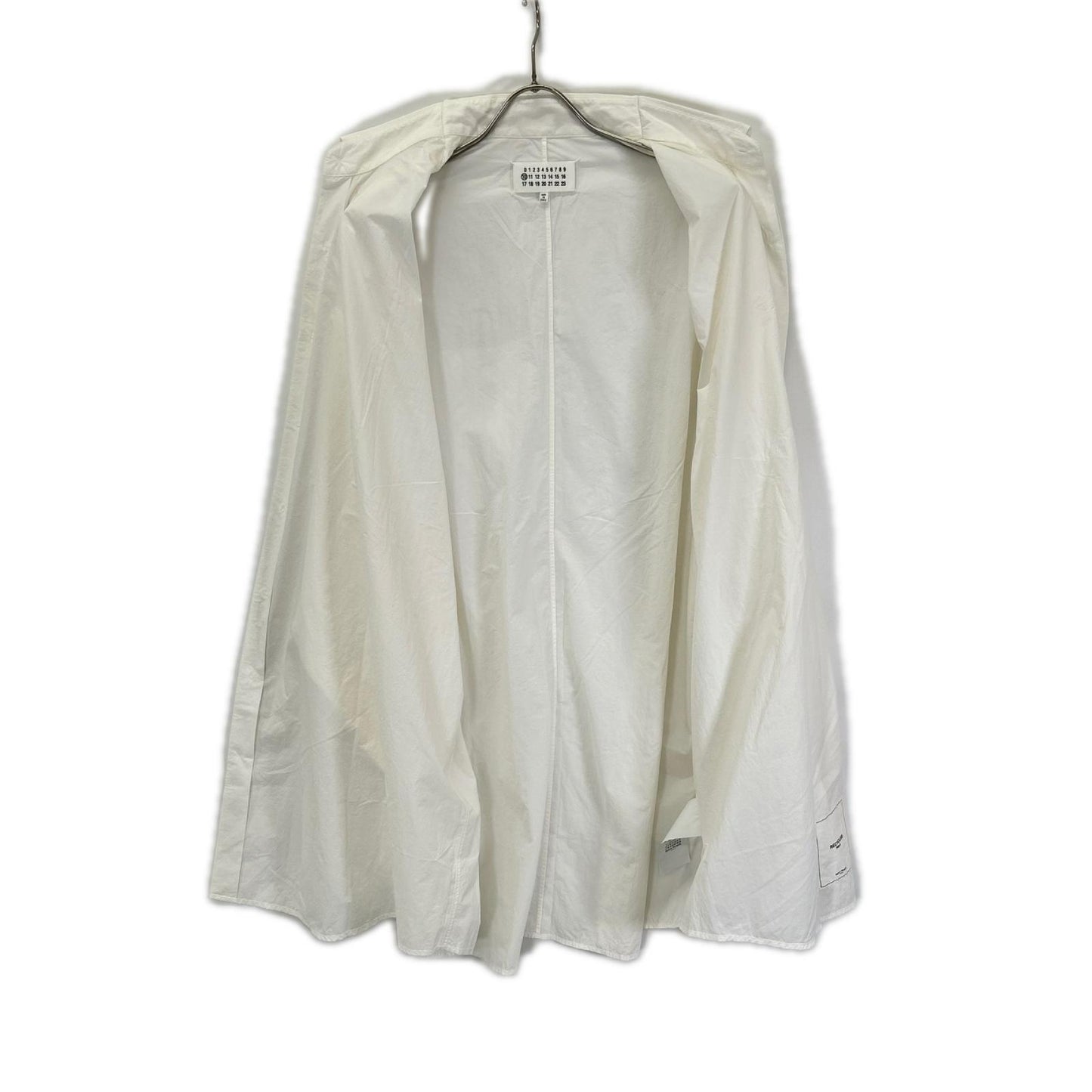 Maison margiela メゾンマルジェラ 20年製 S50DL0436 ホワイト オーバーフィット シャツ トップス