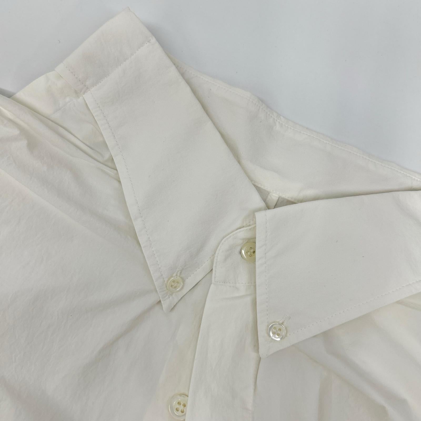 Maison margiela メゾンマルジェラ 20年製 S50DL0436 ホワイト オーバーフィット シャツ トップス