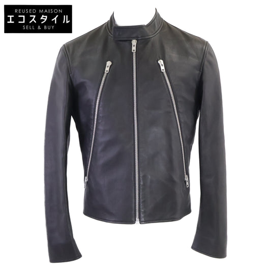 Maison margiela メゾンマルジェラ 【国内正規】S50AM0489 羊革 5-ZIP 八の字ジップ ライダースジャケット ジャケット