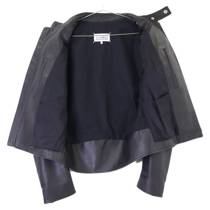 Maison margiela メゾンマルジェラ 【国内正規】S50AM0489 羊革 5-ZIP 八の字ジップ ライダースジャケット ジャケット