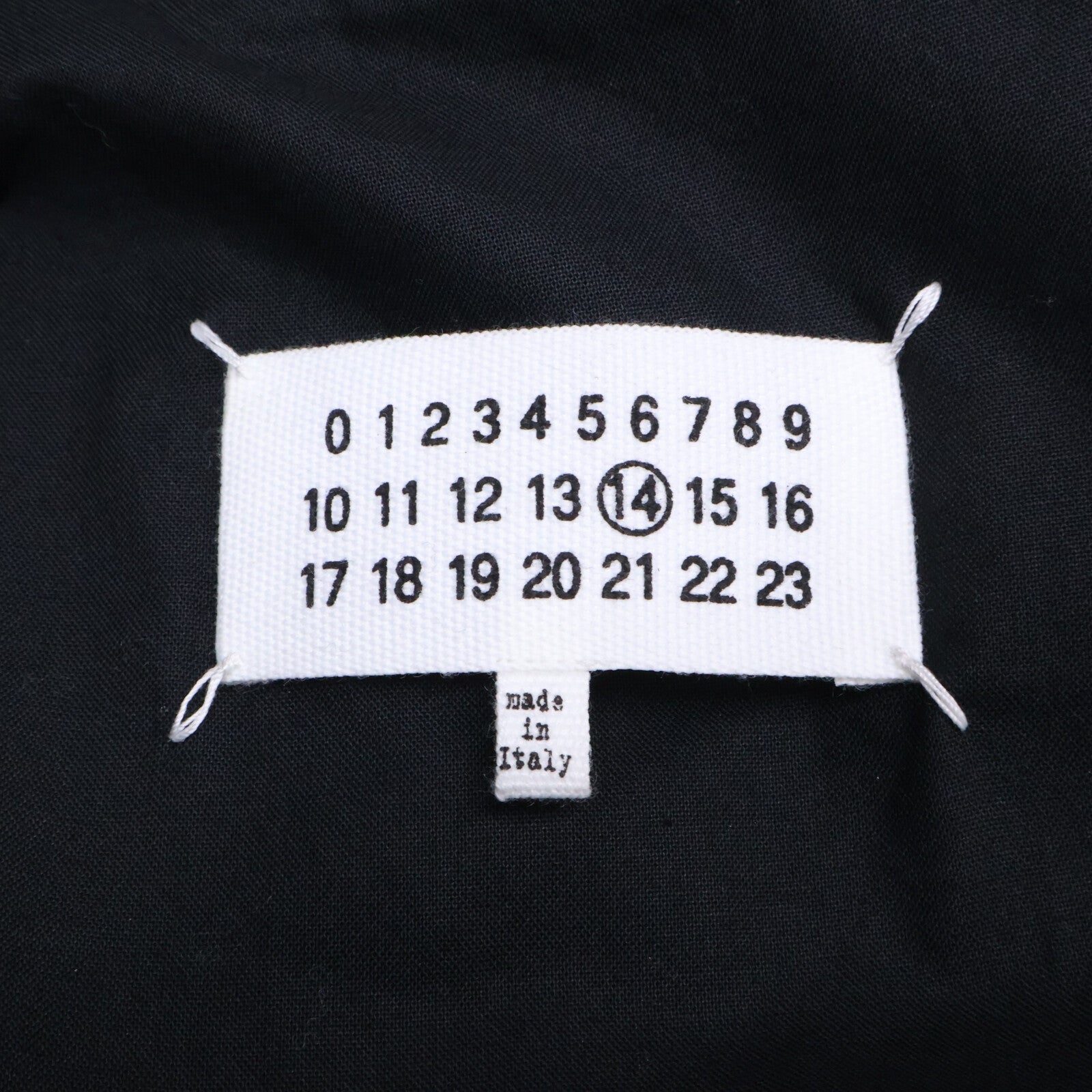 Maison margiela メゾンマルジェラ 【国内正規】S50AM0489 羊革 5-ZIP 八の字ジップ ライダースジャケット ジャケット