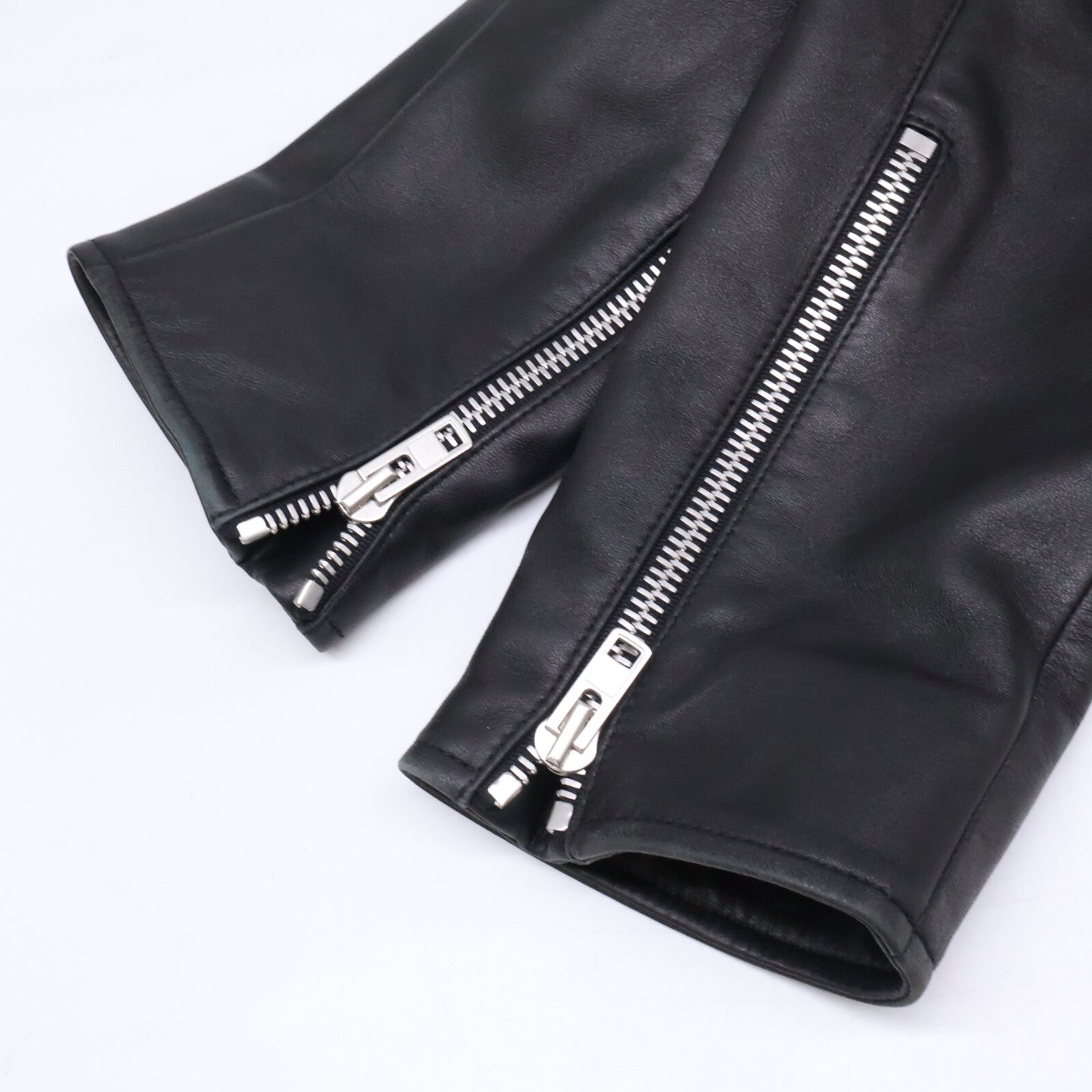 Maison margiela メゾンマルジェラ 【国内正規】S50AM0489 羊革 5-ZIP 八の字ジップ ライダースジャケット ジャケット