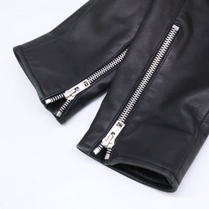Maison margiela メゾンマルジェラ 【国内正規】S50AM0489 羊革 5-ZIP 八の字ジップ ライダースジャケット ジャケット