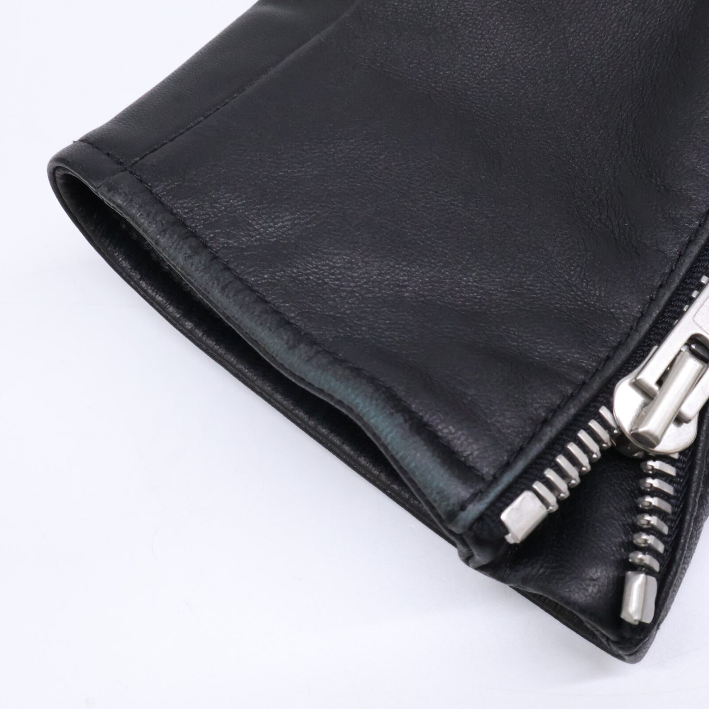 Maison margiela メゾンマルジェラ 【国内正規】S50AM0489 羊革 5-ZIP 八の字ジップ ライダースジャケット ジャケット