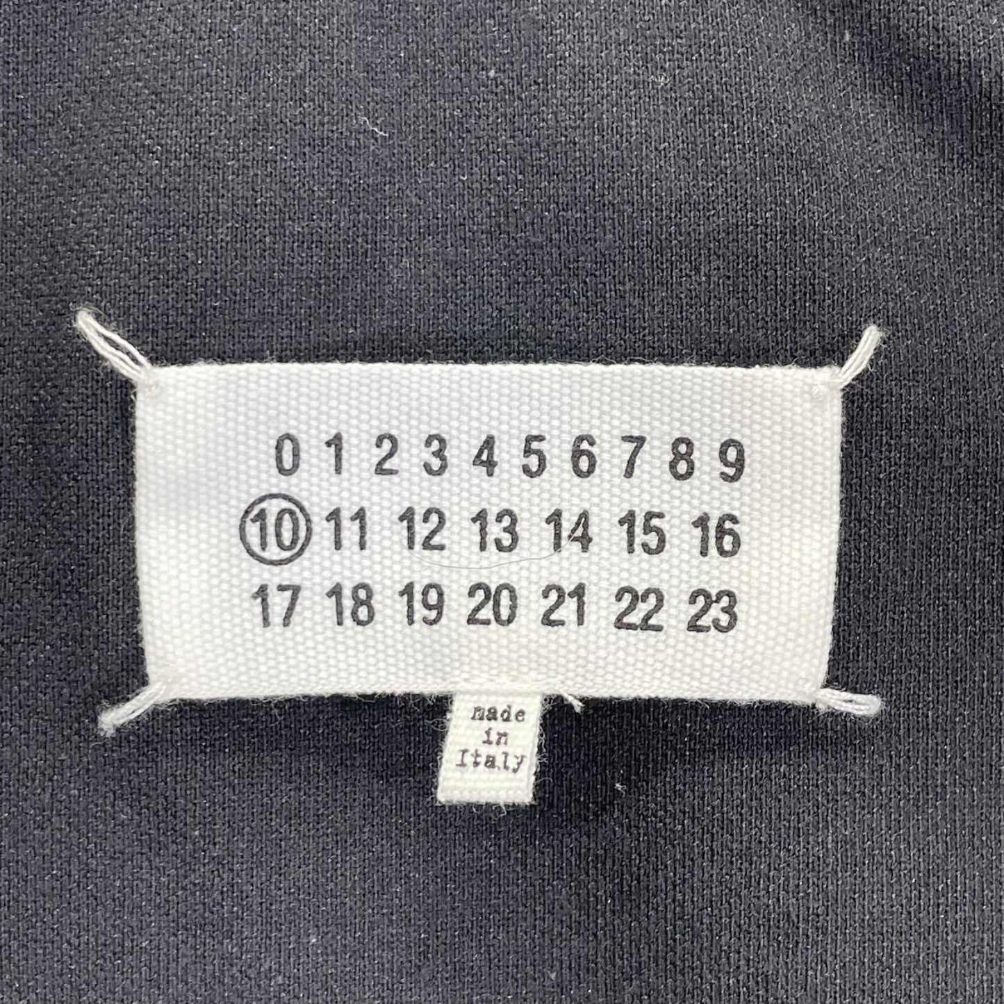 Maison margiela メゾンマルジェラ 20年製 S50HG0033 ブラック 八の字 ジャージ トラックジャケット ジャケット