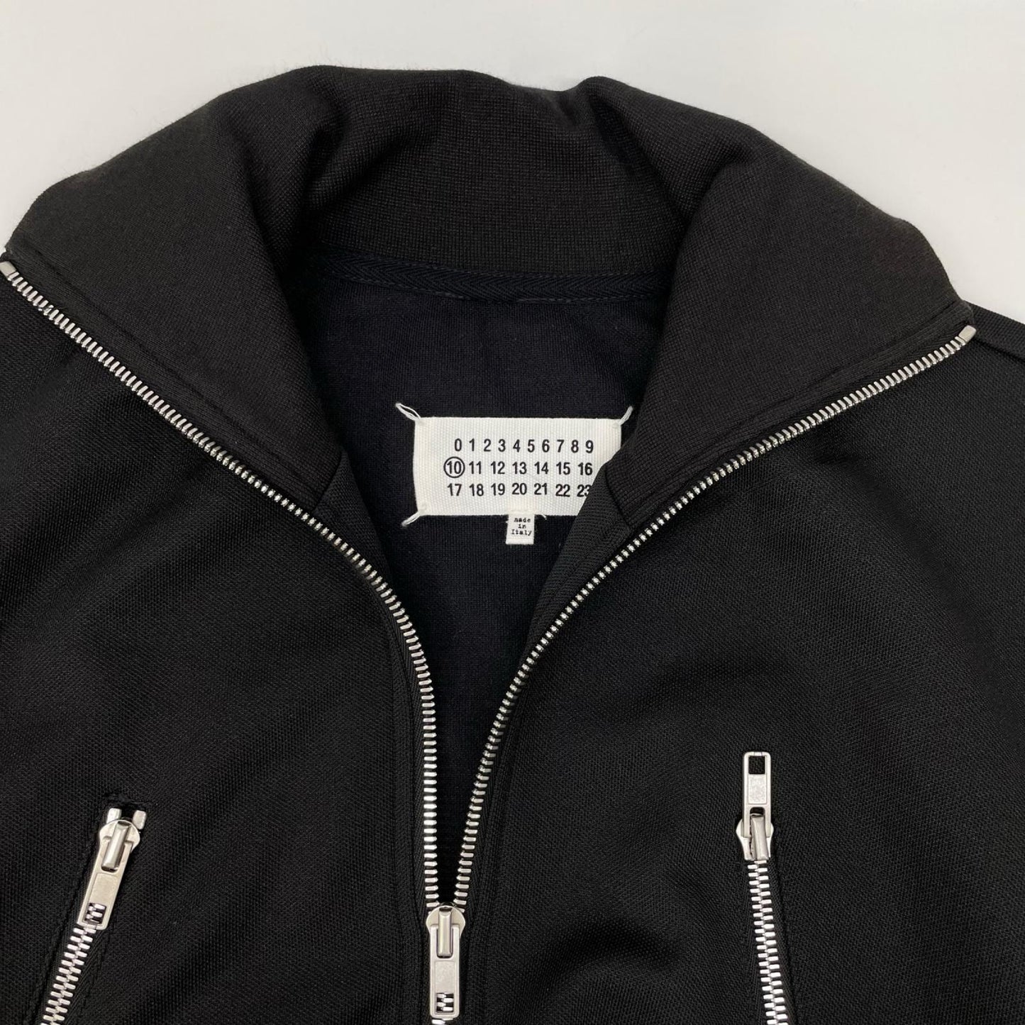 Maison margiela メゾンマルジェラ 20年製 S50HG0033 ブラック 八の字 ジャージ トラックジャケット ジャケット