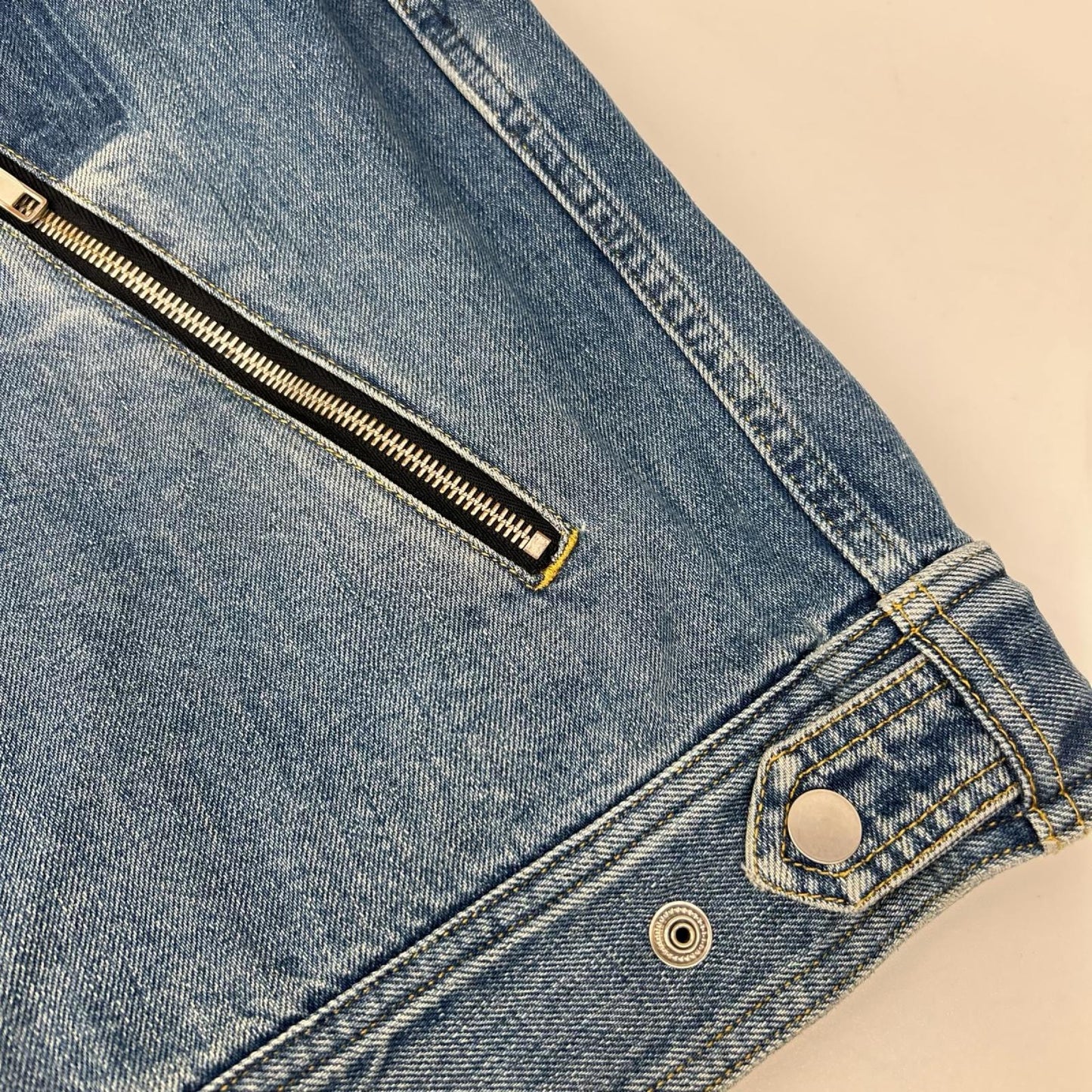 Maison margiela メゾンマルジェラ 19年製 S50AM0408 インディゴ ジップアップ デニムジャケット ジャケット
