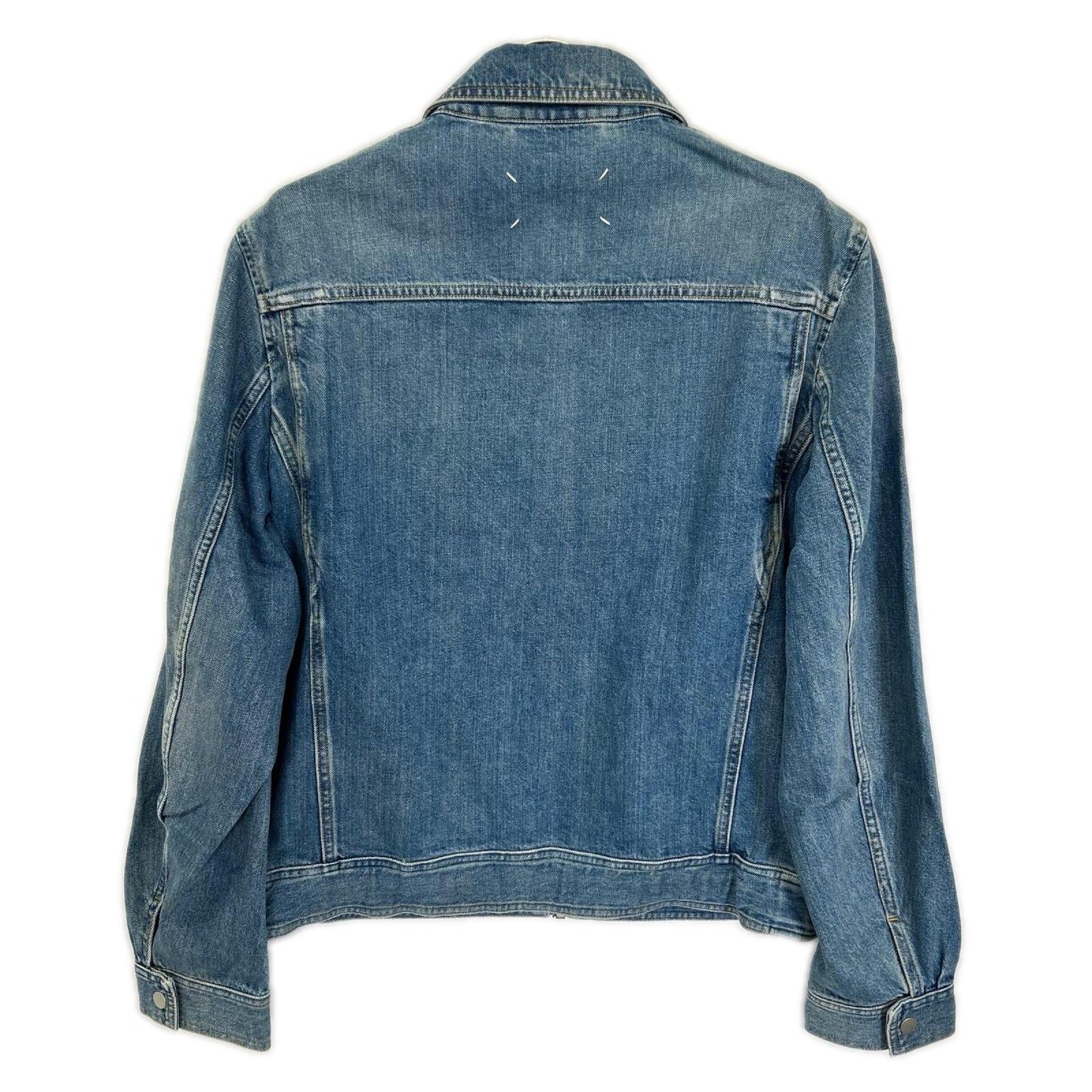 Maison margiela メゾンマルジェラ 19年製 S50AM0408 インディゴ ジップアップ デニムジャケット ジャケット