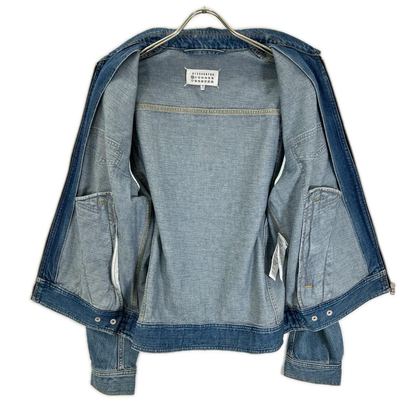Maison margiela メゾンマルジェラ 19年製 S50AM0408 インディゴ ジップアップ デニムジャケット ジャケット