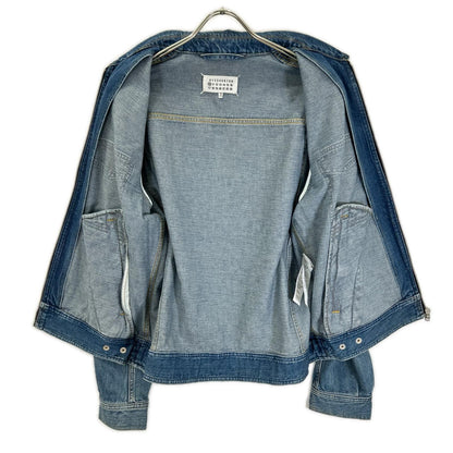 Maison margiela メゾンマルジェラ 19年製 S50AM0408 インディゴ ジップアップ デニムジャケット ジャケット