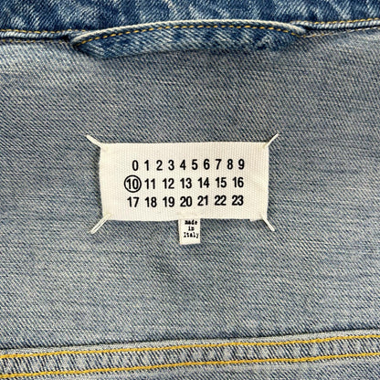 Maison margiela メゾンマルジェラ 19年製 S50AM0408 インディゴ ジップアップ デニムジャケット ジャケット