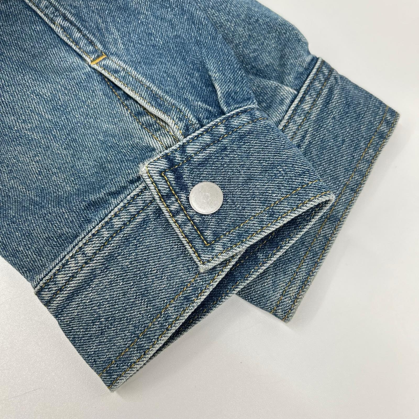 Maison margiela メゾンマルジェラ 19年製 S50AM0408 インディゴ ジップアップ デニムジャケット ジャケット