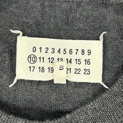 Maison margiela メゾンマルジェラ 19年製 S50HA0894 グレー ウール ニット ベスト ベスト