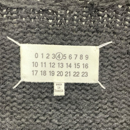 Maison margiela メゾンマルジェラ 16年製 S31GP0069 ブラック ヴァルーズ アルパカ混 フリンジ ニット トップス