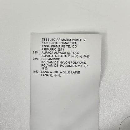 Maison margiela メゾンマルジェラ 16年製 S31GP0069 ブラック ヴァルーズ アルパカ混 フリンジ ニット トップス