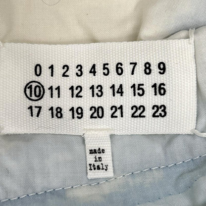 Maison margiela メゾンマルジェラ 20年製 S30LA0172 ブルー×ホワイト コーティング カットオフデニム ボトムス
