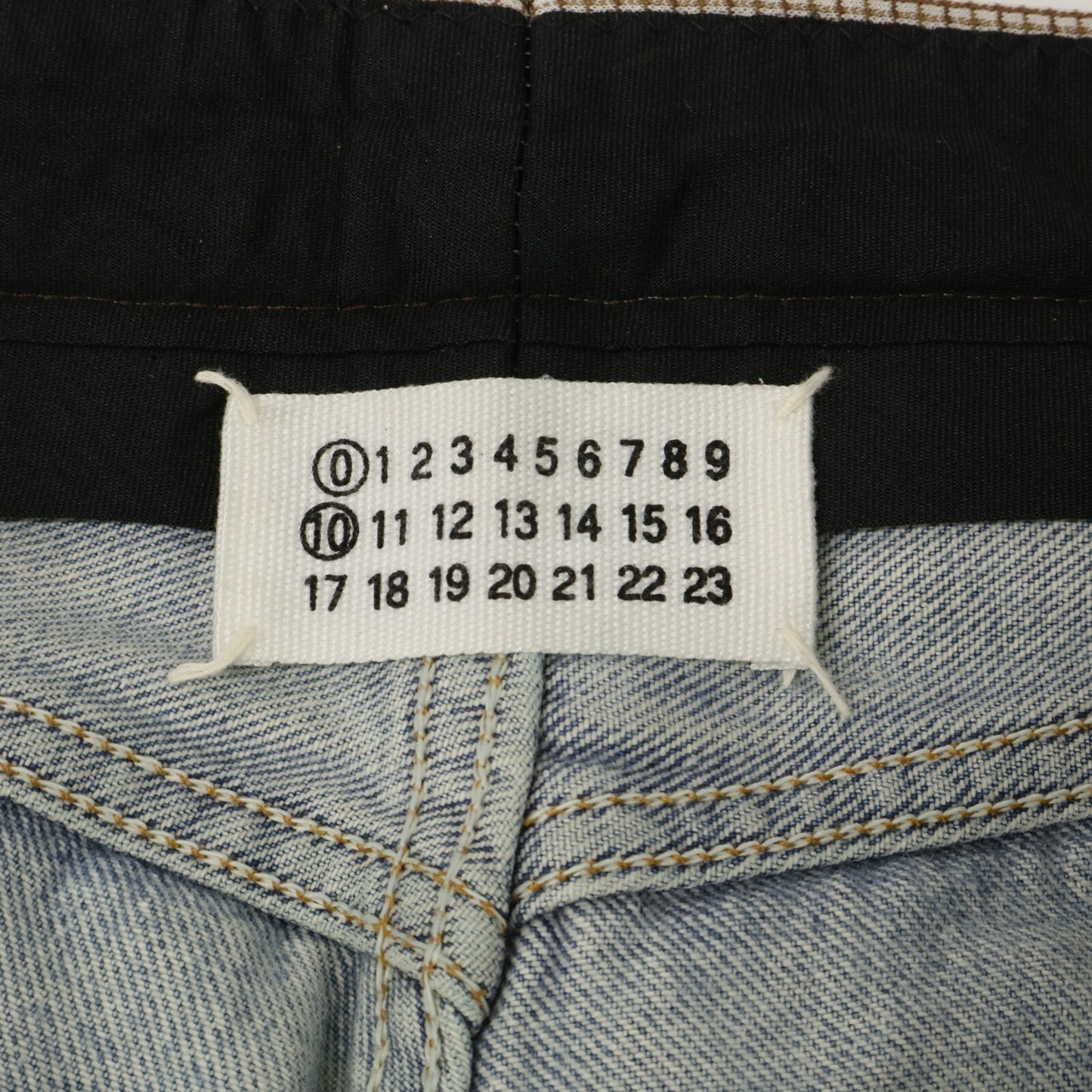 MARTIN MARGIELA マルタンマルジェラ 0 10 Artisanal アーティザナル デニム 再構築パンツ ボトムス