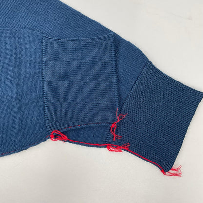 Maison margiela メゾンマルジェラ 21年製 S50HA0979 ネイビー COTTON KNIT ポロシャツ トップス