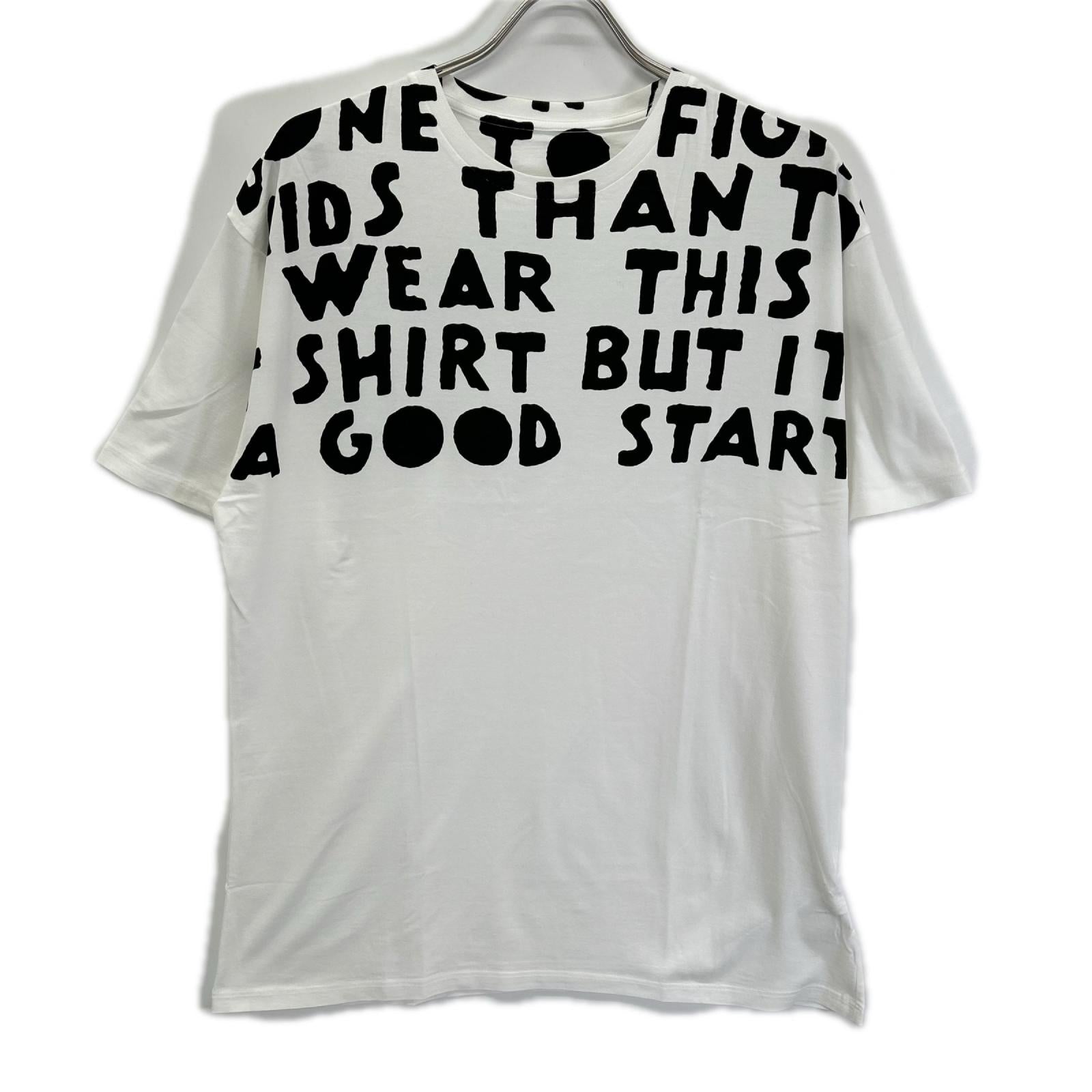 Maison margiela メゾンマルジェラ 21年製 S50GC0663 ホワイト AIDS エイズ Tシャツ トップス