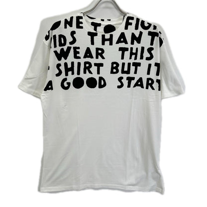 Maison margiela メゾンマルジェラ 21年製 S50GC0663 ホワイト AIDS エイズ Tシャツ トップス
