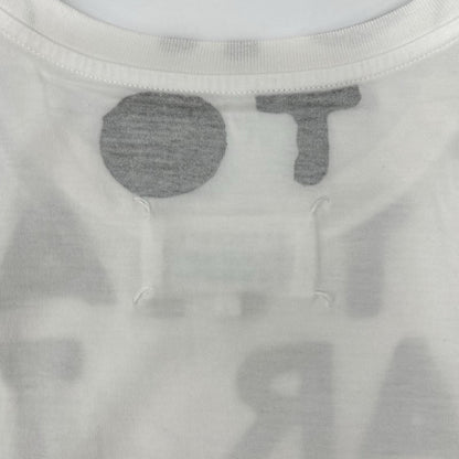Maison margiela メゾンマルジェラ 21年製 S50GC0663 ホワイト AIDS エイズ Tシャツ トップス