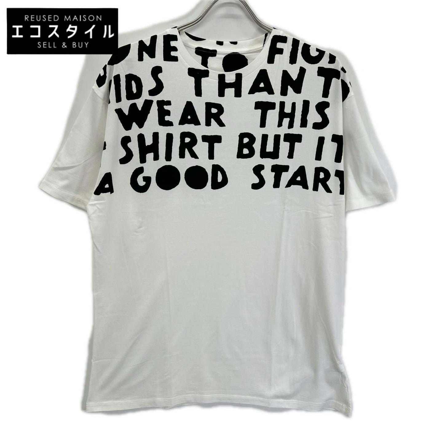 Maison margiela メゾンマルジェラ 21年製 S50GC0663 ホワイト AIDS エイズ Tシャツ トップス
