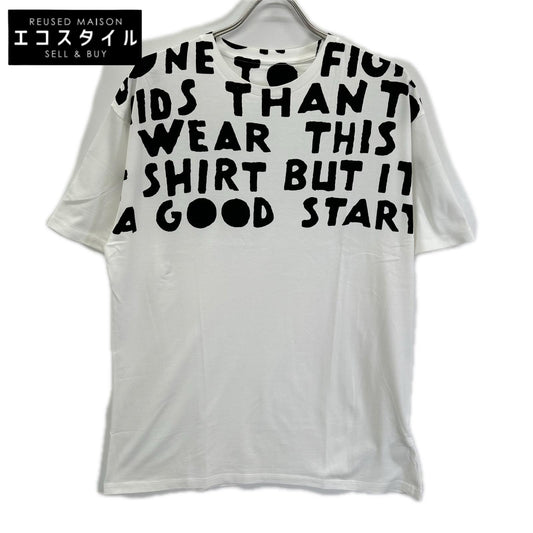 Maison margiela メゾンマルジェラ 21年製 S50GC0663 ホワイト AIDS エイズ Tシャツ トップス