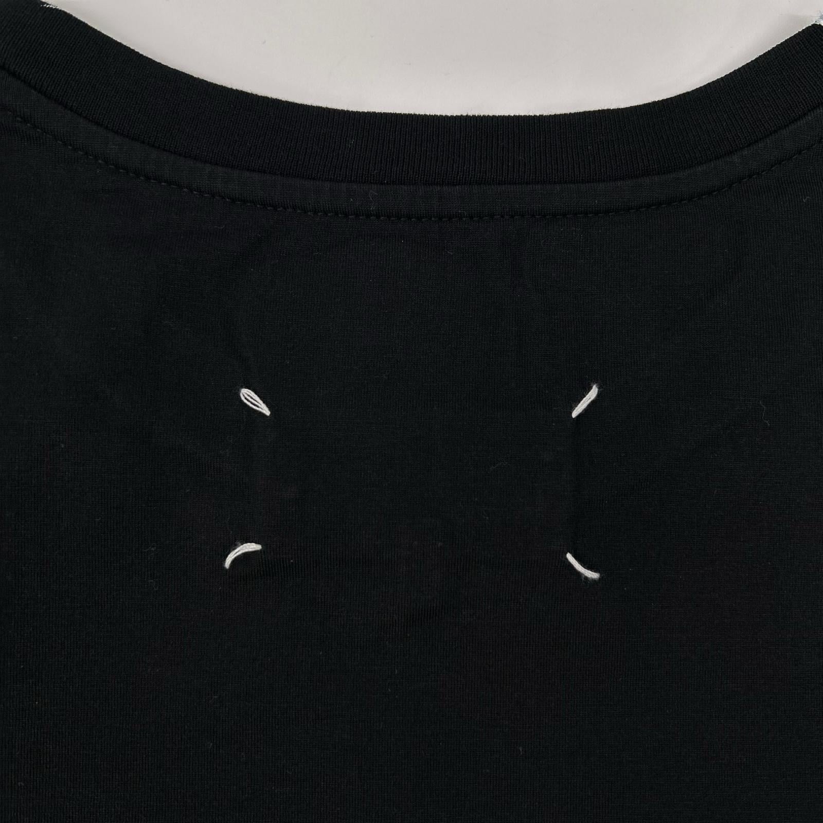 Maison margiela メゾンマルジェラ 21年製 S50GC0663 ブラック AIDS エイズ Tシャツ トップス