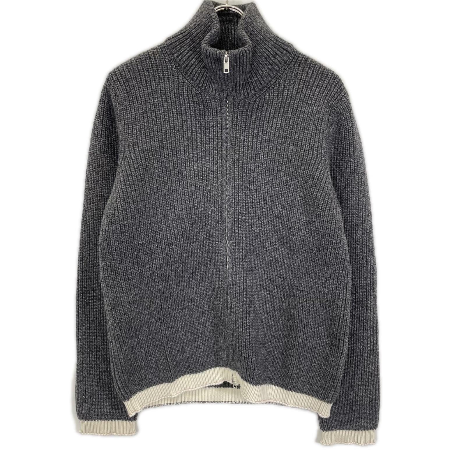 Maison margiela メゾンマルジェラ 21年製 S50GP0239 グレー アルパカ混 ドライバーズニット トップス