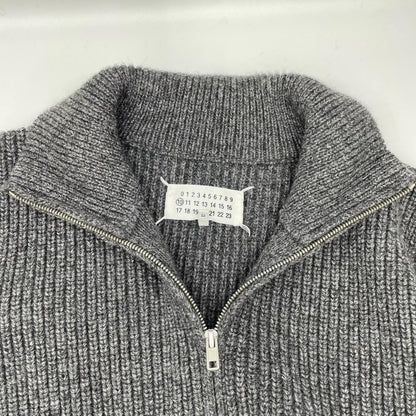Maison margiela メゾンマルジェラ 21年製 S50GP0239 グレー アルパカ混 ドライバーズニット トップス