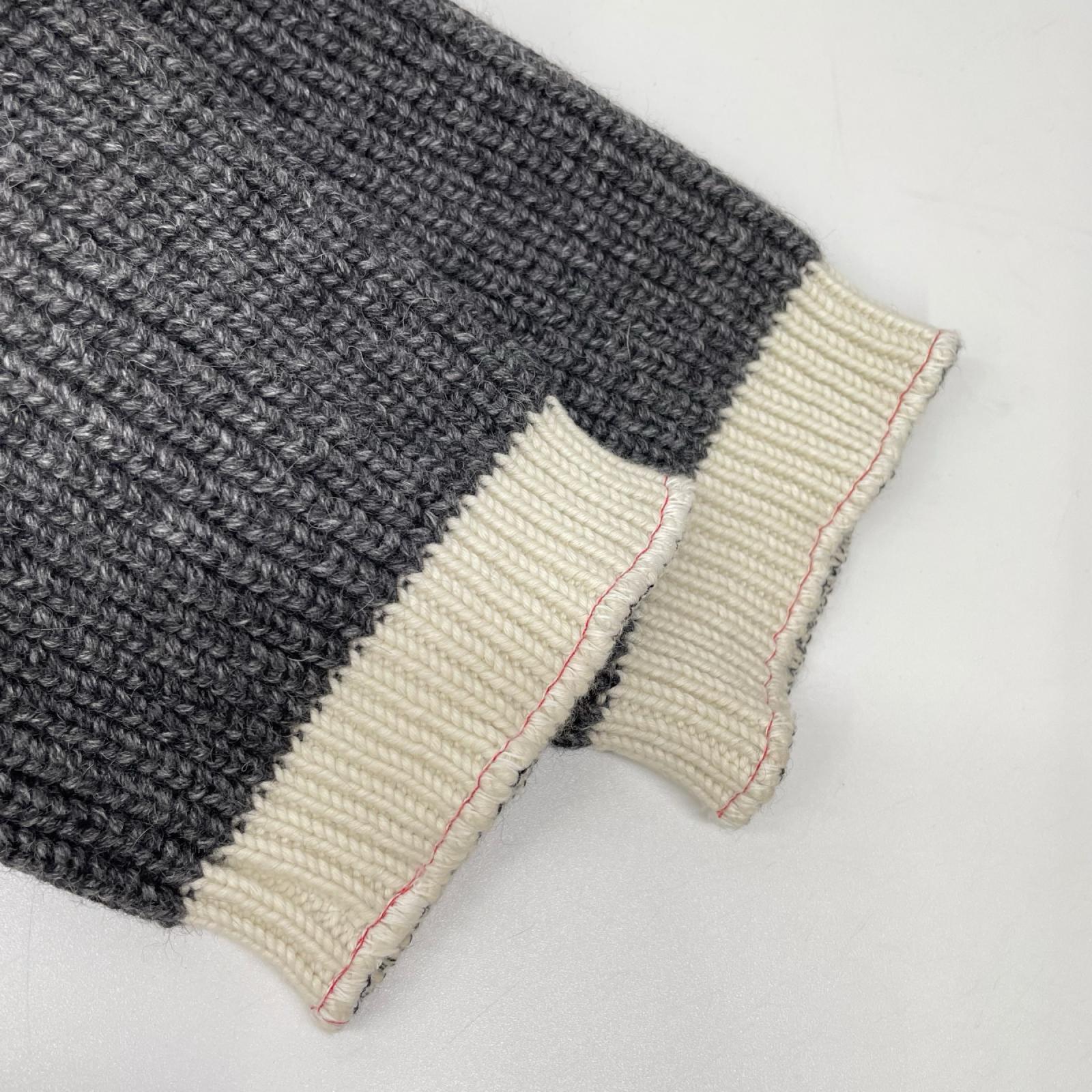 Maison margiela メゾンマルジェラ 21年製 S50GP0239 グレー アルパカ混 ドライバーズニット トップス